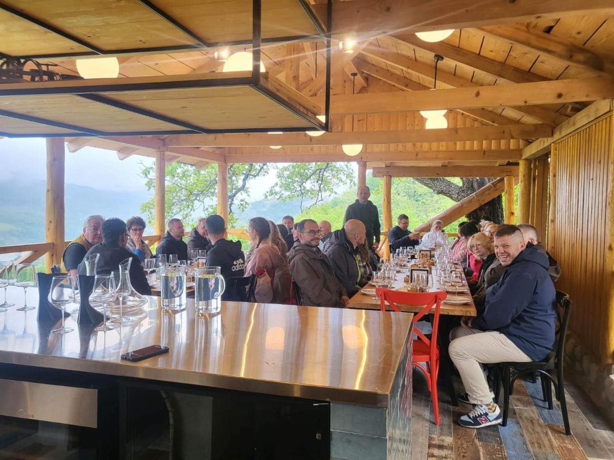 Sadmeli Winery Hotell Ambrolauri Eksteriør bilde