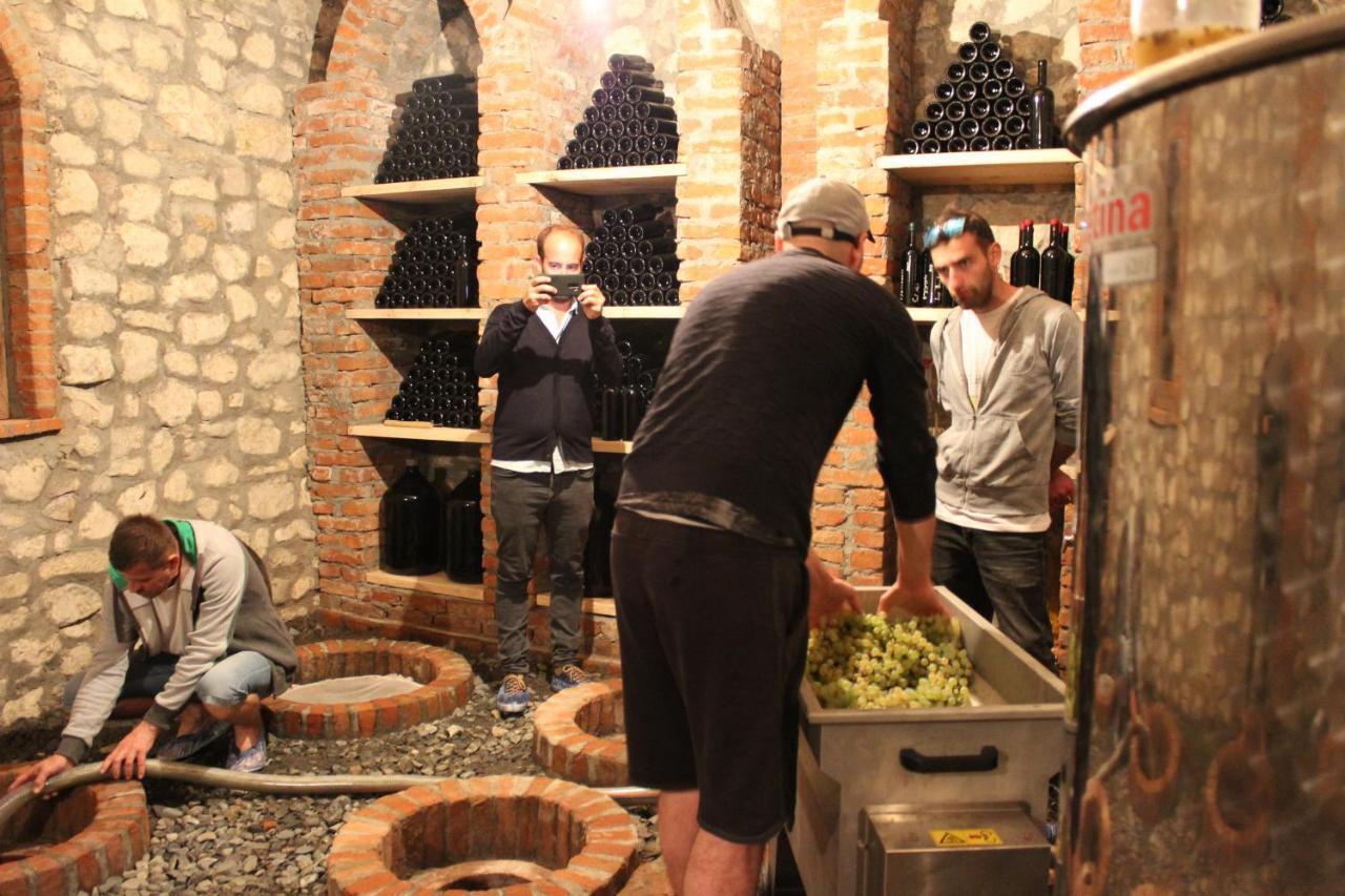 Sadmeli Winery Hotell Ambrolauri Eksteriør bilde